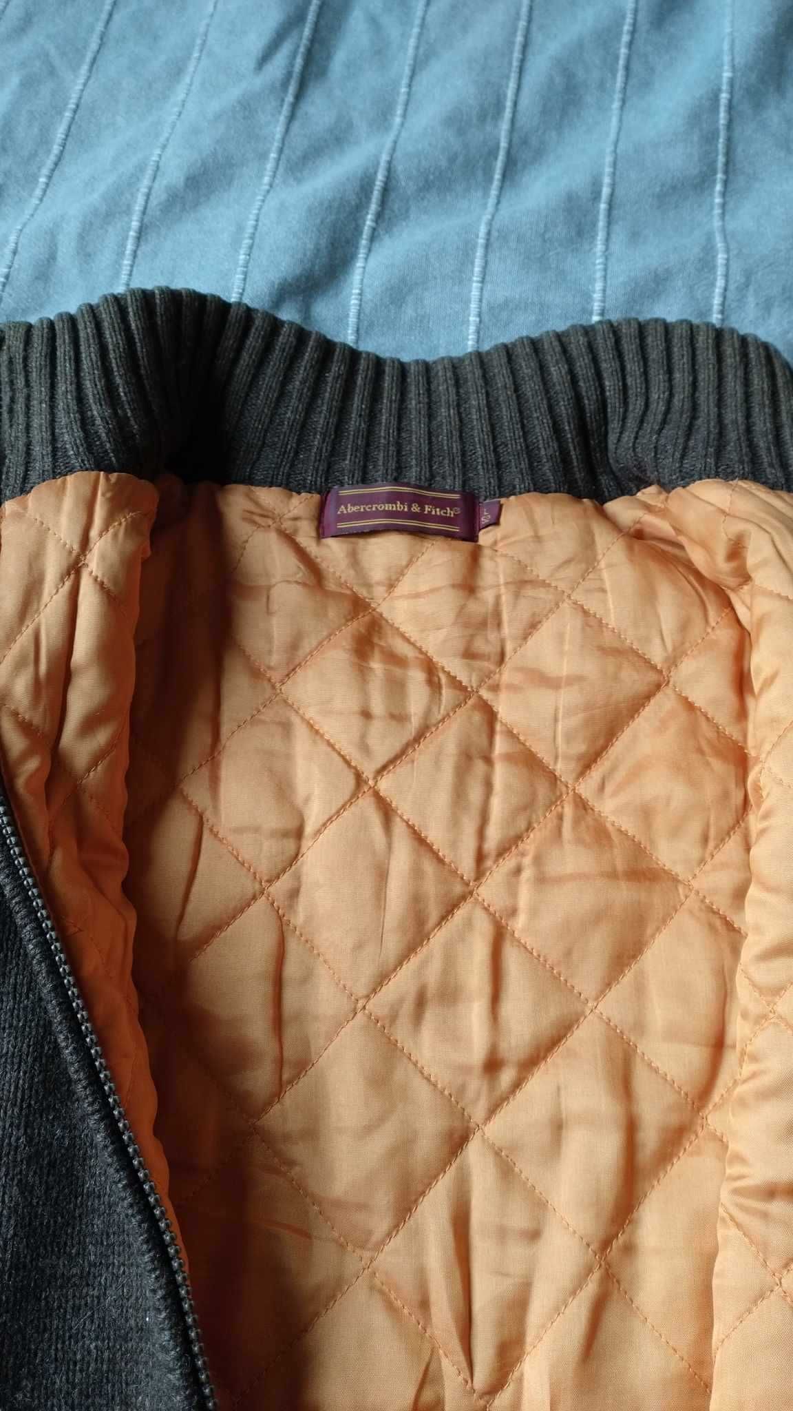 Ciepły sweter zasuwany Abercrombie & Fitch