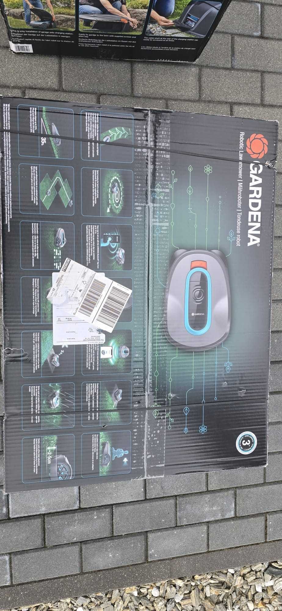 Sprzedam robot koszący Gardena Sileno life wraz z garażem - NOWE