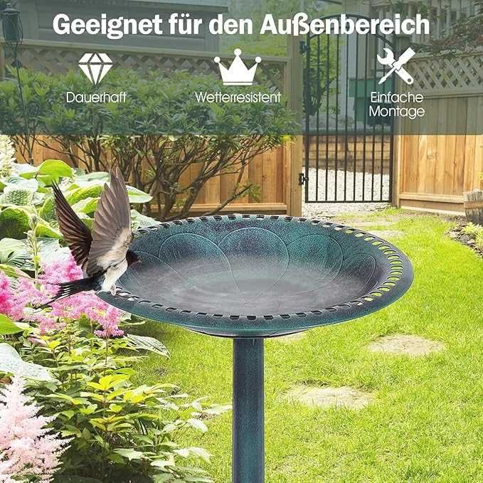 Stojąca Kąpiel dla Ptaków, Karmnik dla Ptaków