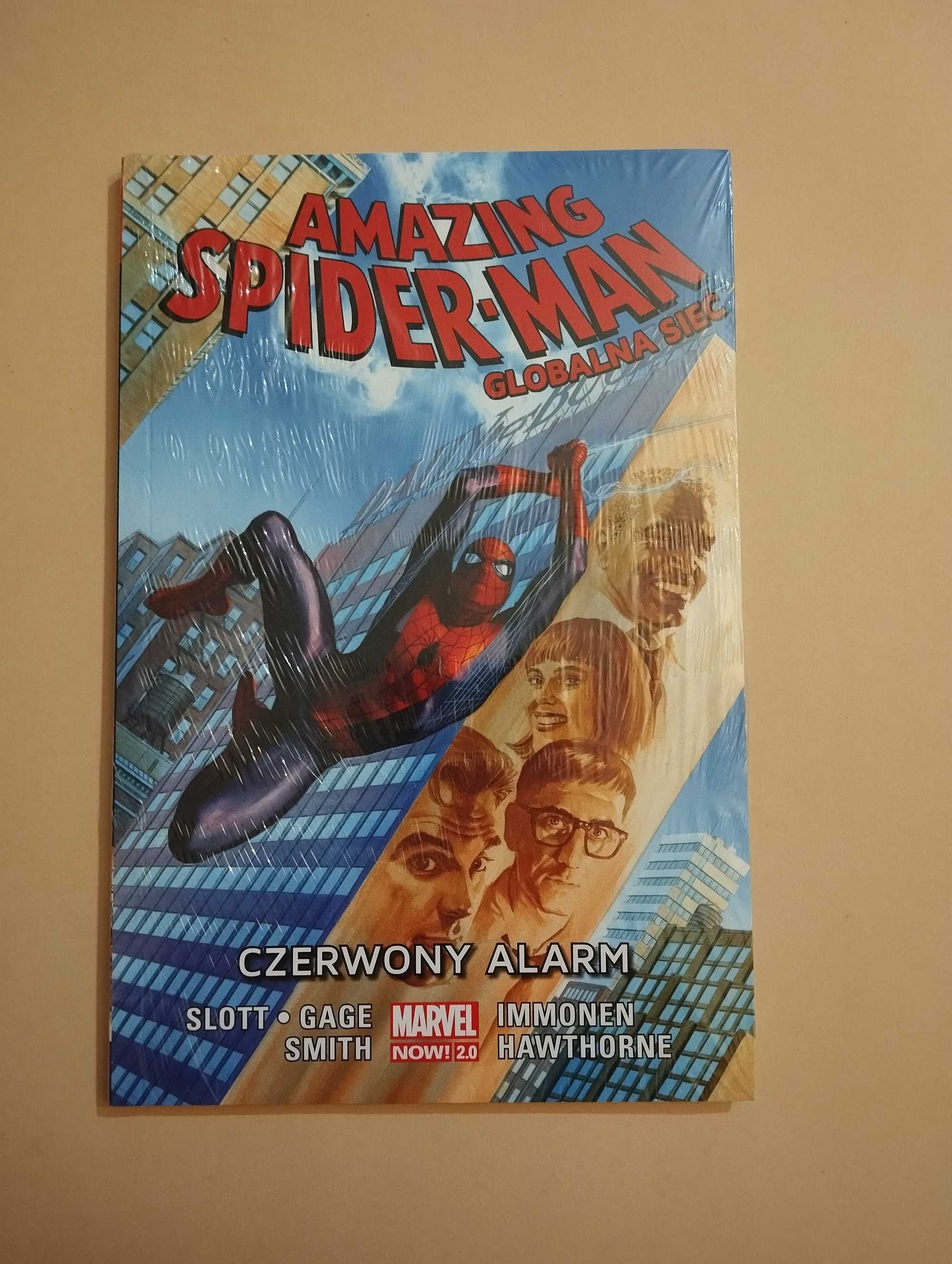 Komiks Amazing Spiderman Globalna sieć - Czerwony alarm (tom 9)