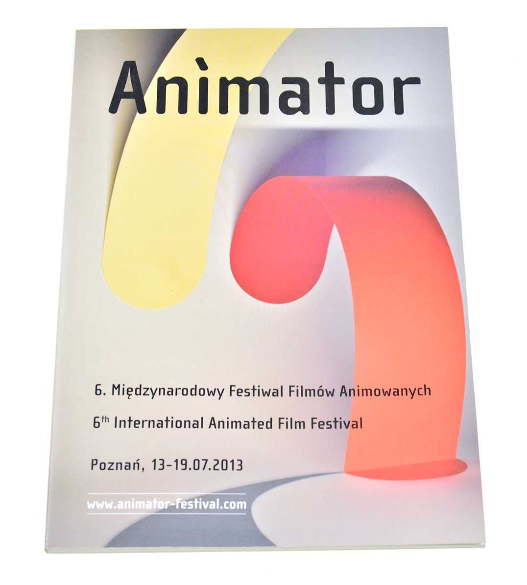 Animator 2013 - katalog festiwalu, Poznań, film animowany