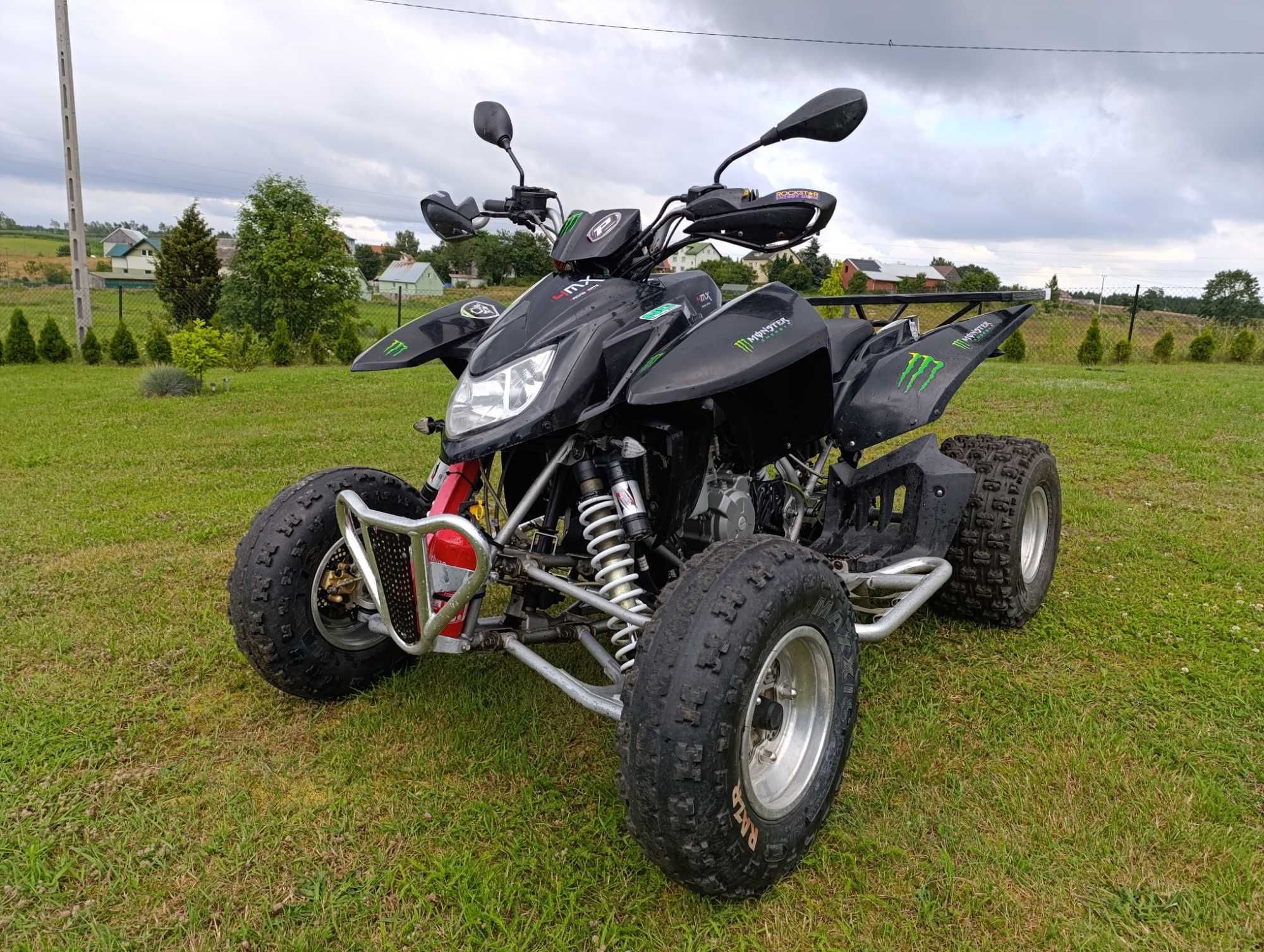 Quad Access Lucky Star 450 zarejestrowany z homologacją