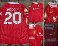 Camisola Liverpool 24/25 - Diogo Jota #20 - size L