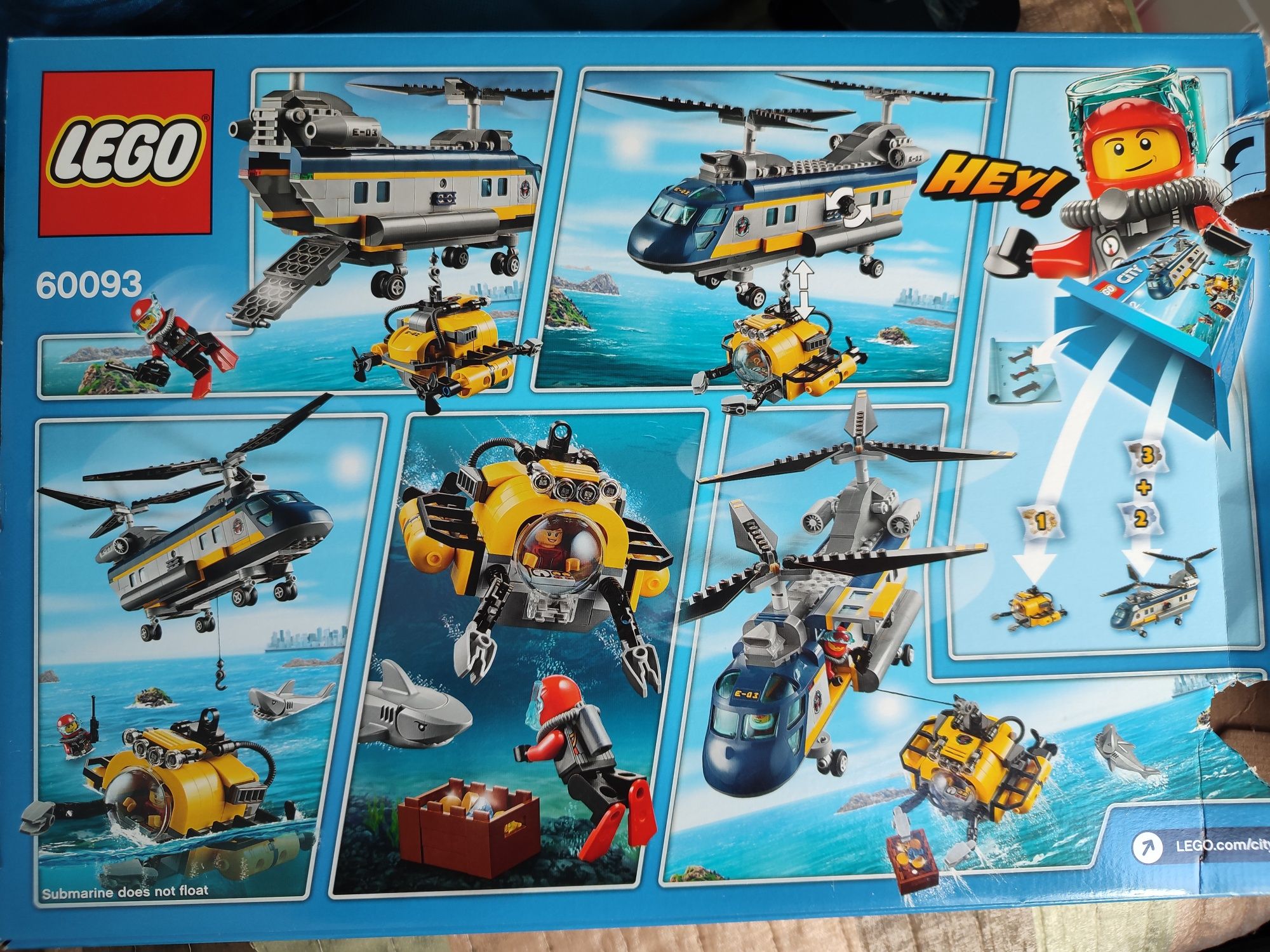 LEGO City 60093 Helikopter badaczy