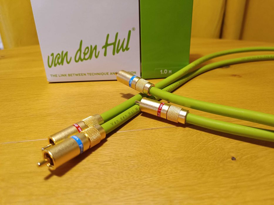 Van Den Hul The Wave Kable RCA Cinch Interkonekt jak nowe