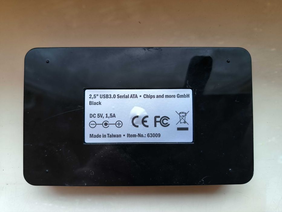 Dysk zewnętrzny SATA 512GB USB 3.0 MISTRAL