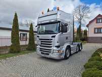 Scania R450  Scania R450 Topline 2015r. Pusher Full Air ADR FL/OX/AT/ Sprowadzona!