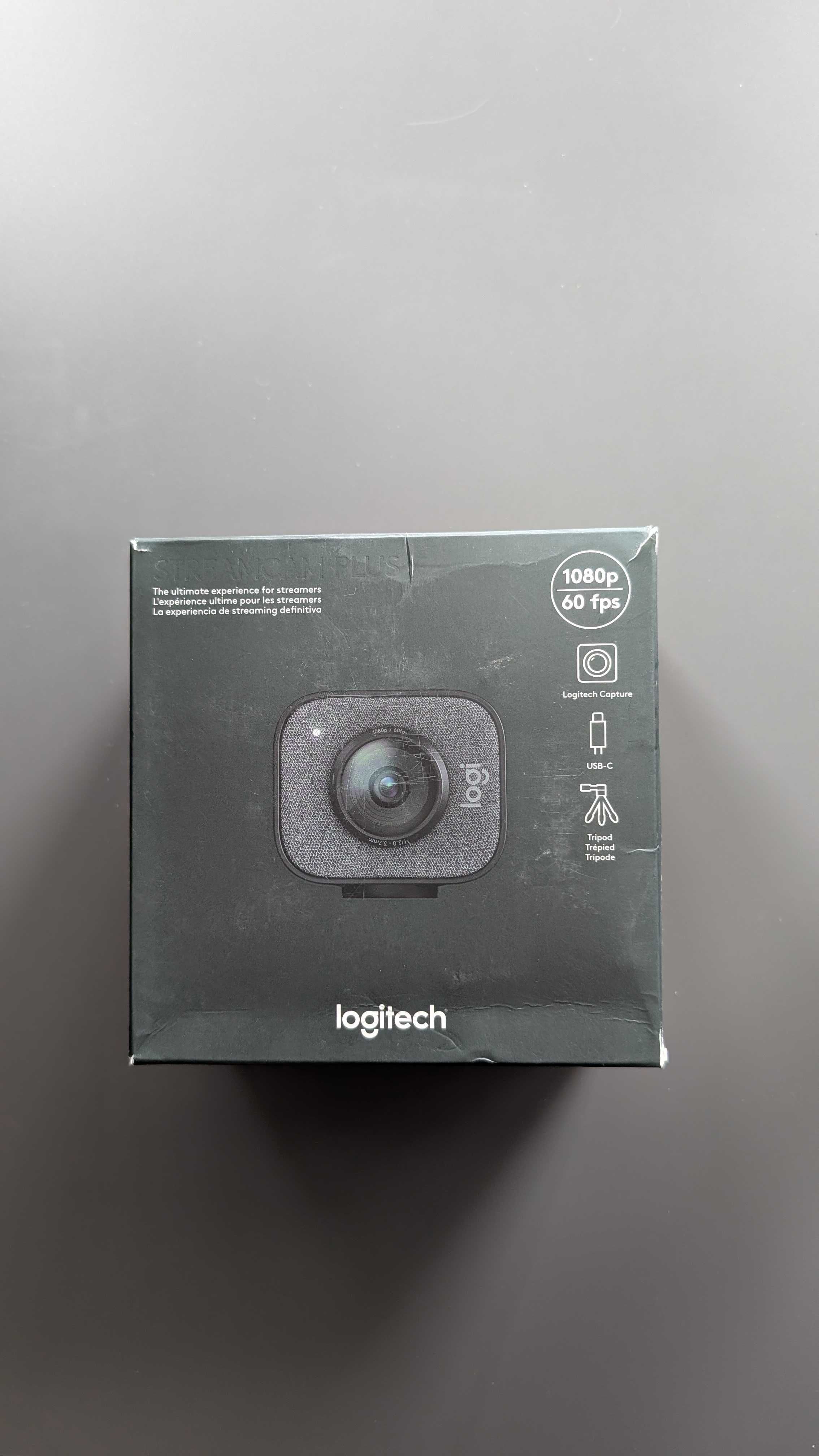 Веб-камера Logitech StreamCam Plus Graphite (960-001280)