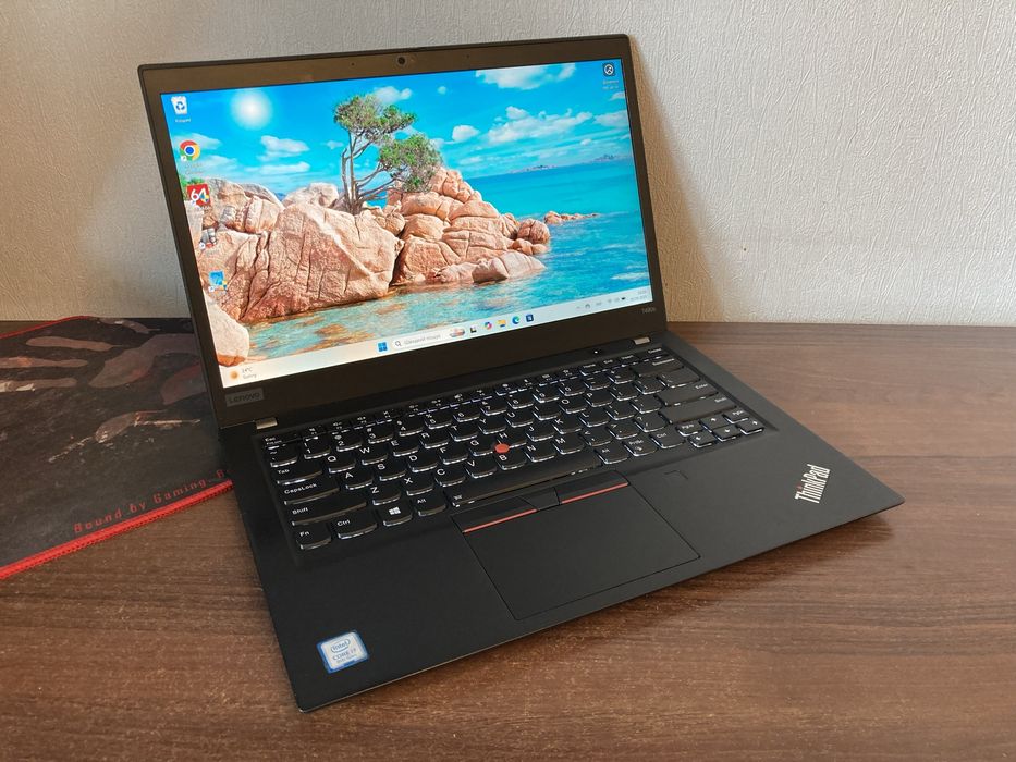 Thinkpad T490s i7-8gen 8/256GB SSD 14” QHD Face ID