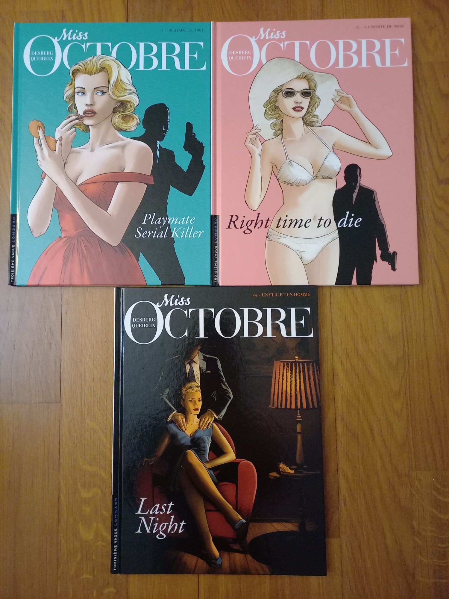 Miss Octobre - Lote de 3 livros