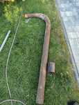 Komin do pieca, kozy 120mm zeliwny