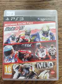 3 gry w 1,motogp13,sbk,mud, 3 paczki, PS3, Playstation3