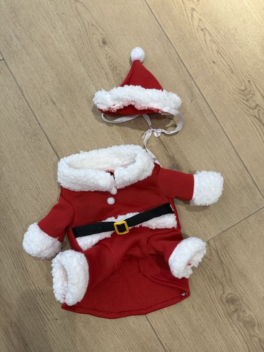 Новорічний костюм одяг для собачки собаки котика