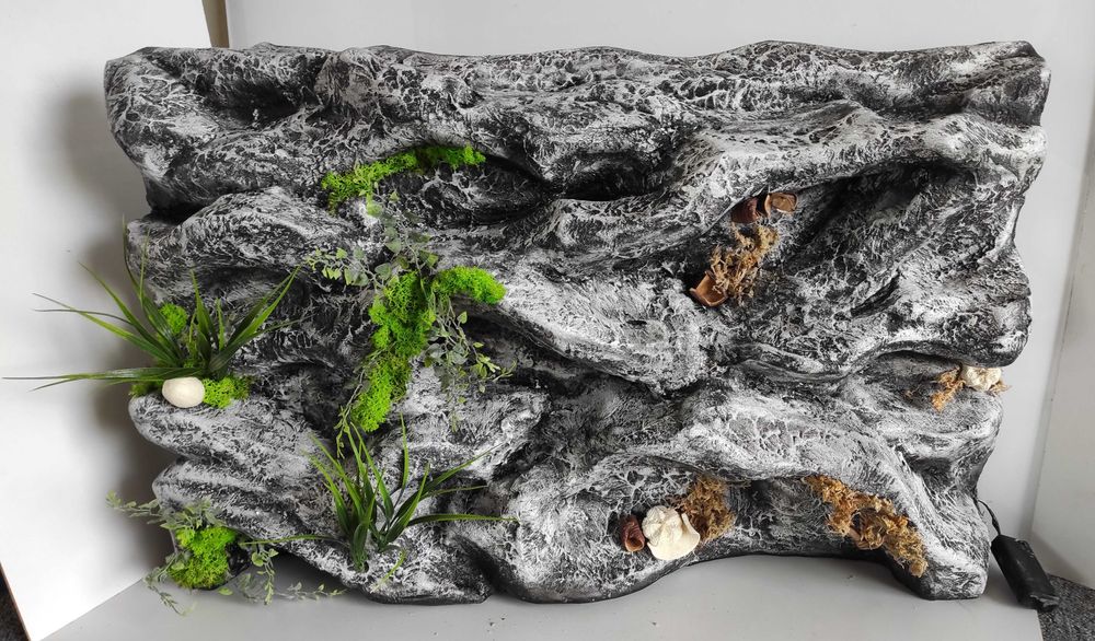 Ścianka do terrarium dla gekona, małej agamy lub węża, Ś05S, AquaWaves