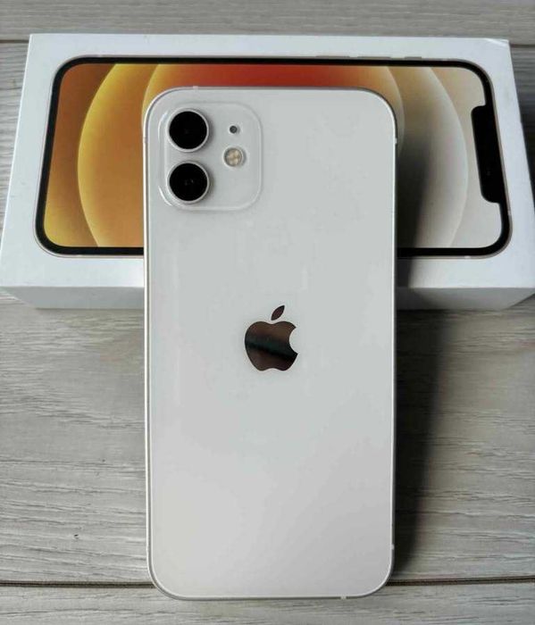 Apple IPHONE 12 biały 64GB stan bardzo dobry