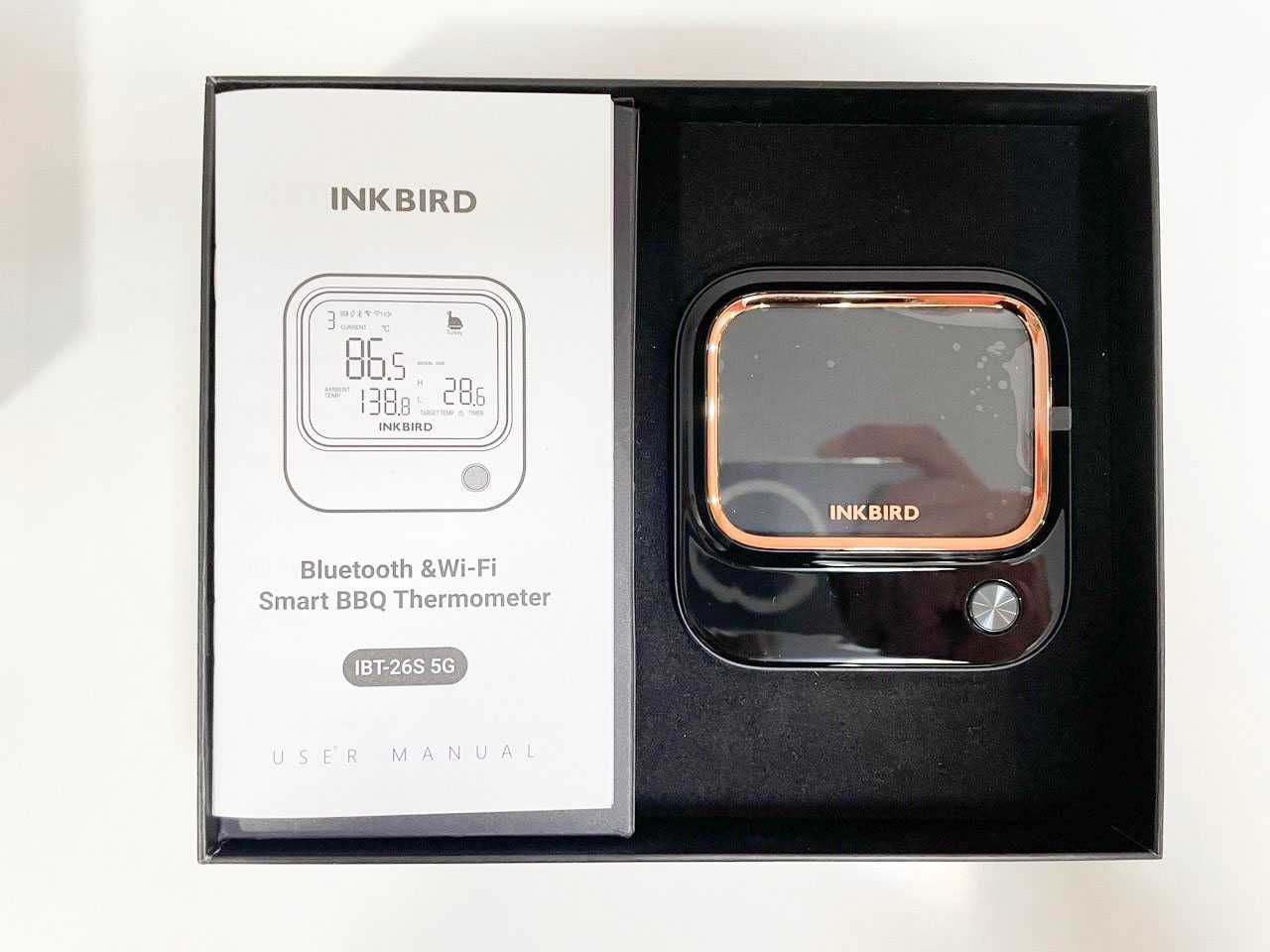 BBQ термометр Inkbird IBT-26S 5G цифровий із Bluetooth та Wi-Fi