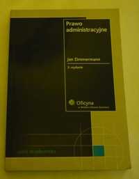 Prawo Administracyjne J.ZIimmermann rok wydania 2008