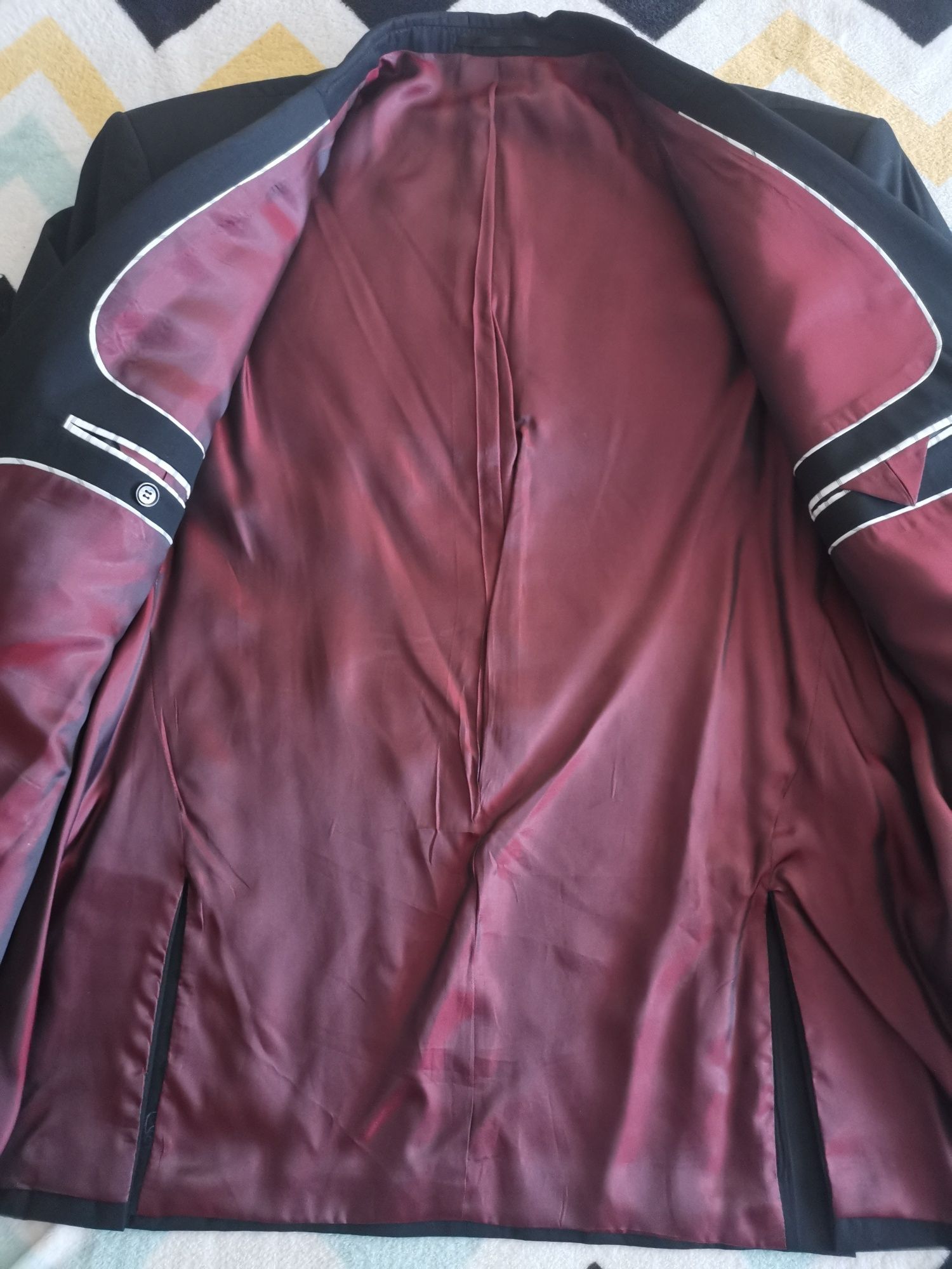 Marynarka męska czarna XXXL