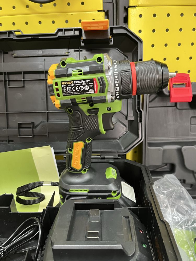 Шуруповерт Procraft PA18LiPro  Шурик акумуляторний