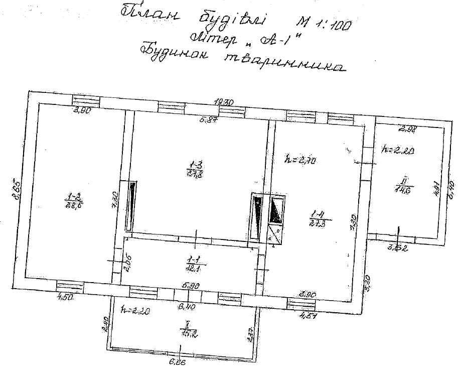 Нежитлова будівля заг. пл. 125,5 кв.м., с. Сари, вул. Київська, 1