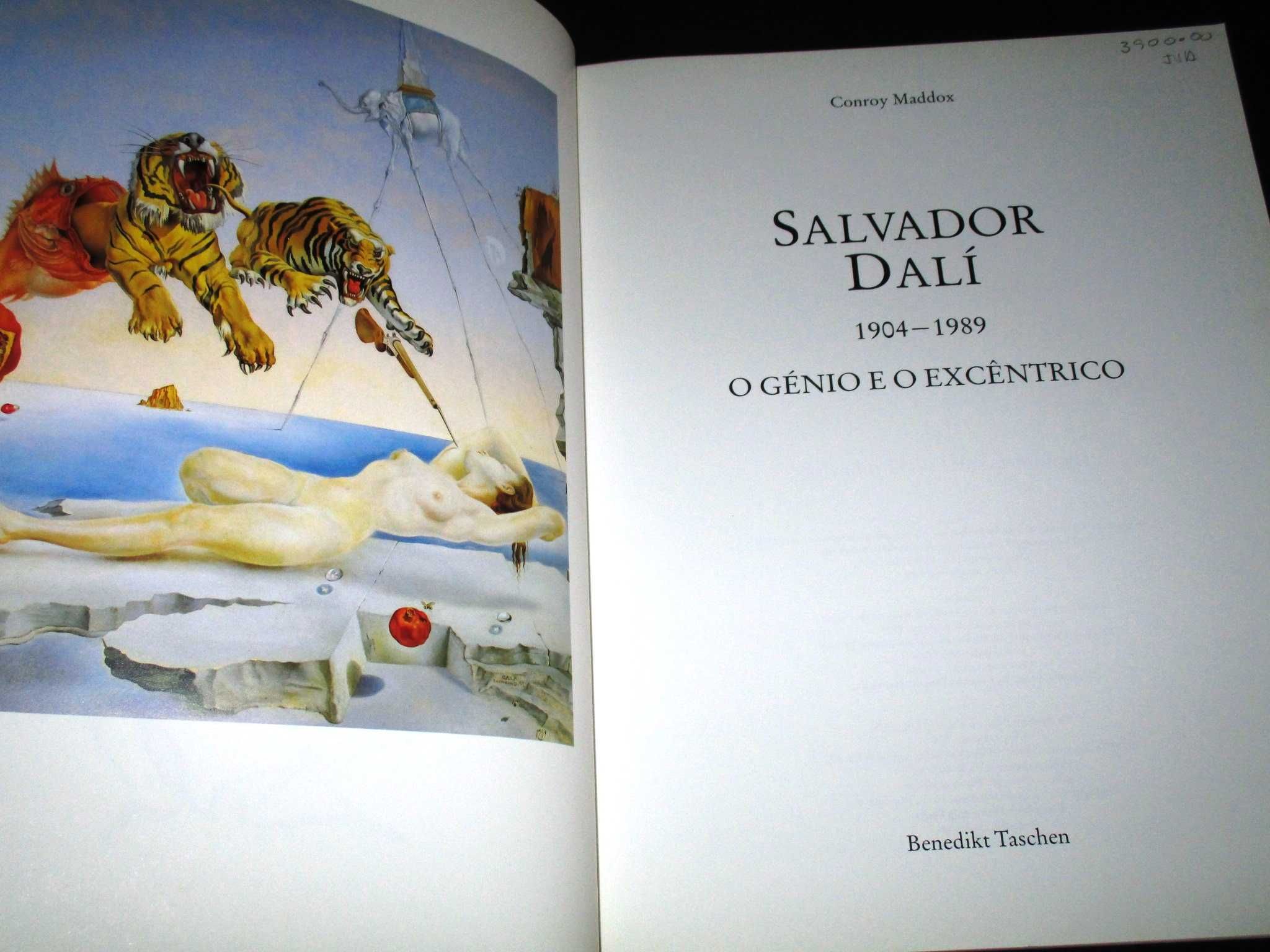 Livro Salvador Dalí O Génio e o Excêntrico Conroy Maddox Taschen