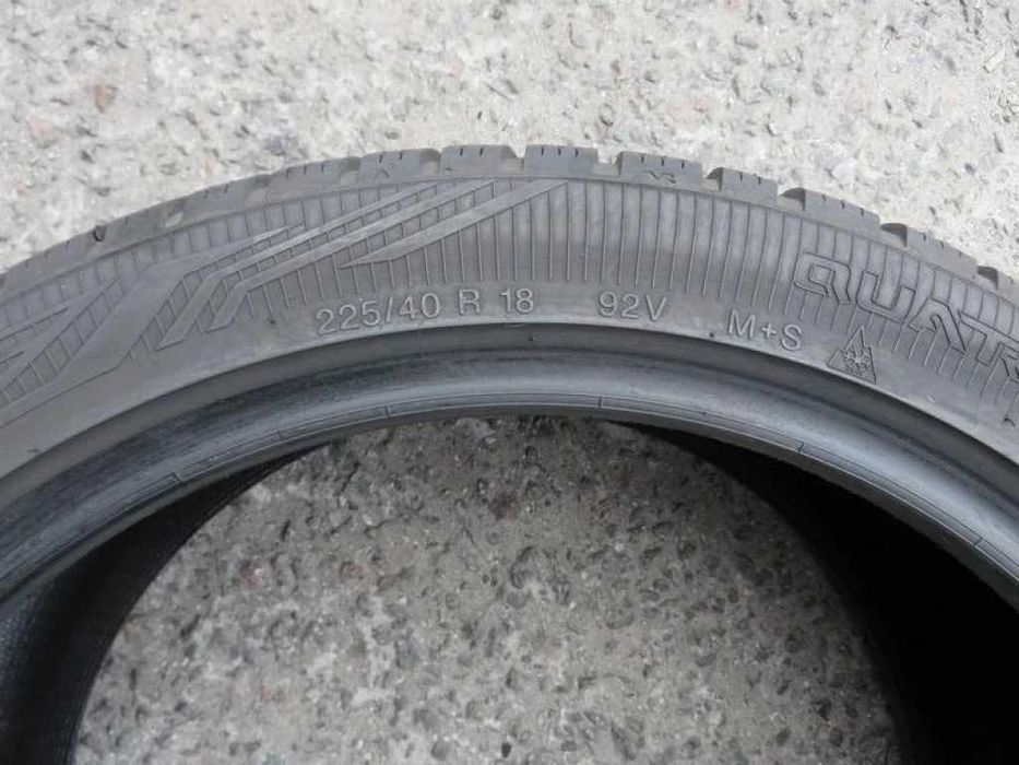 225/40R18 92V Vredestein QuatracPro шини бу зима 2 штуки