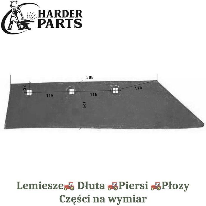 Lemiesz Czeski Phx 4043/0767/4 części do pługa