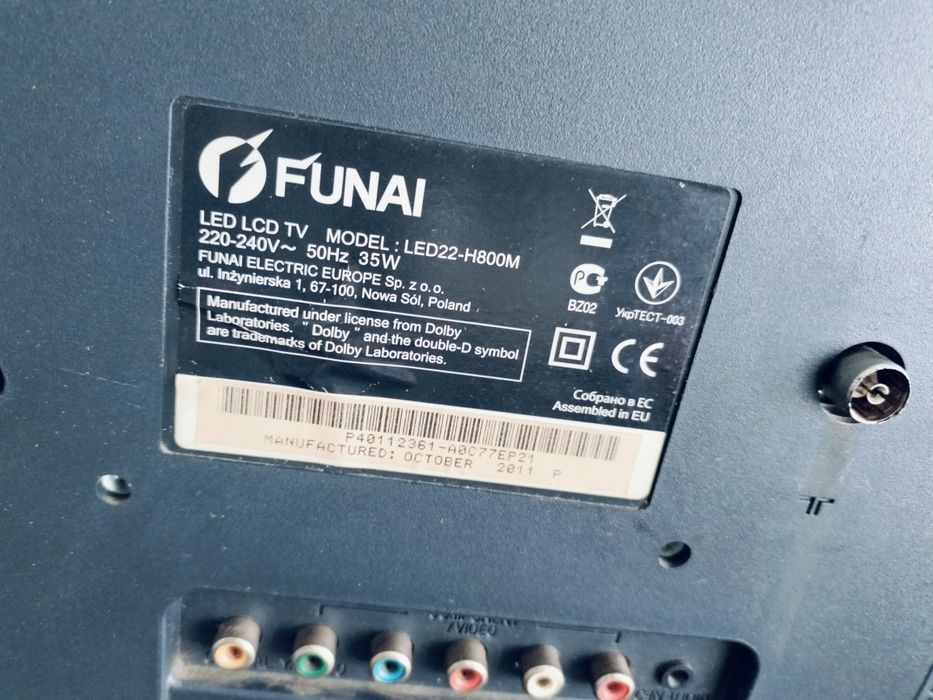 Telewizor Funai (22 cale) SPRAWNY