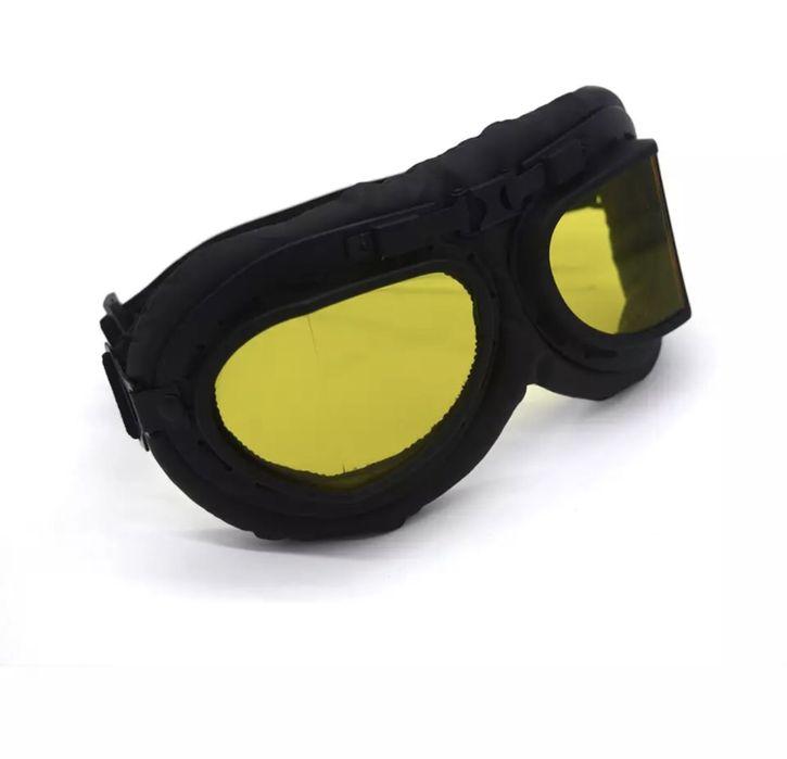 Óculos aviador moto transparentes, espelhados e escurecidos cafe racer