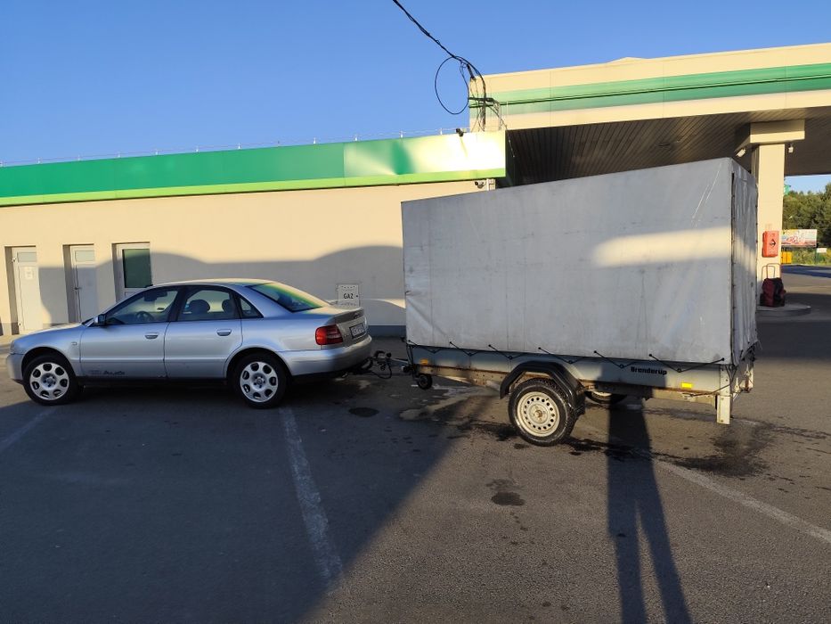 Przyczepka lekka z plandeka 270x130, wysoka 160cm