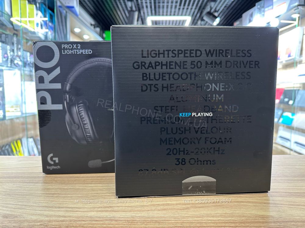 Навушники Logitech G Pro X 2 Lightspeed Black (981-001263)