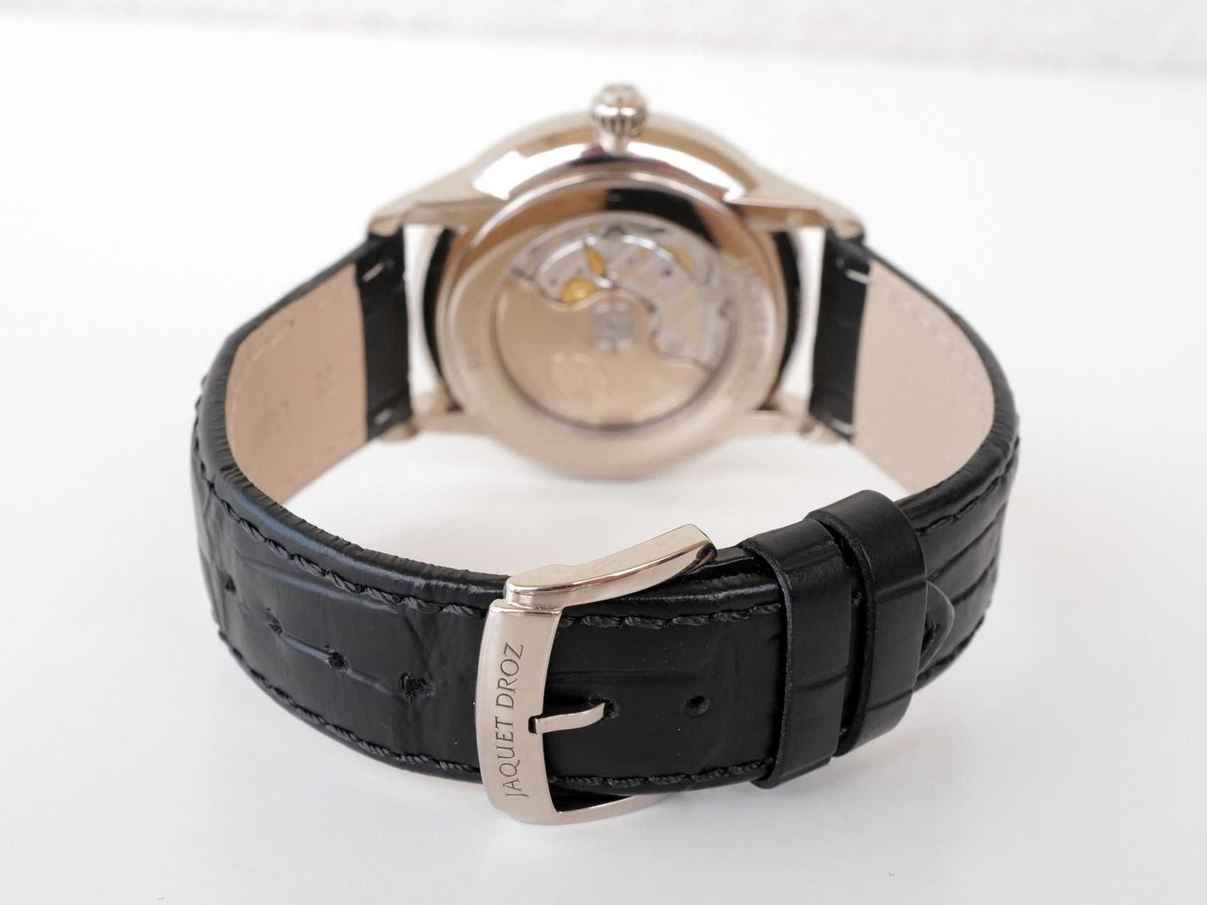Jaquet-Droz Grande Seconde Limited Edition Black Dial White Gold 43mm