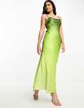 Miss Selfridge 36 S Zielona Sukienka Ombre Maxi J24106