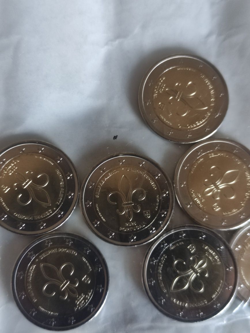Moeda 2€ 2025 Sempre alerta. Sempre pronto Escotismo Mundial