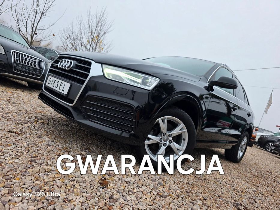 Audi Q3 2.0TDI 150PS#QUATTRO#LIFT#Xenon#Ledy#ASO#Bezwypadkowa#1 Rok Gwarancji