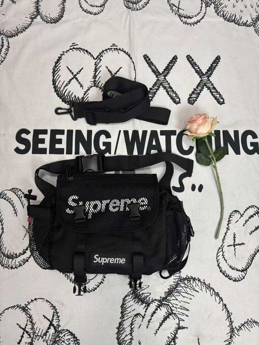 Czarna torba Supreme