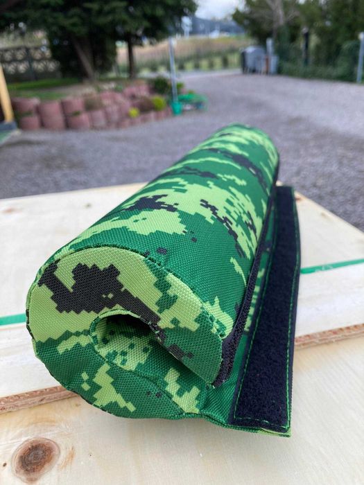 Pianka Kamuflage na Gryf Sztanga Olimpijska Materiałowa Osłona Gryfu