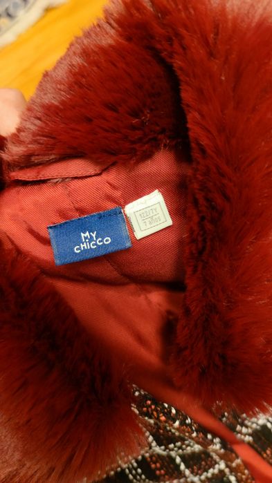 Casaco menina da Chicco tamanho 7