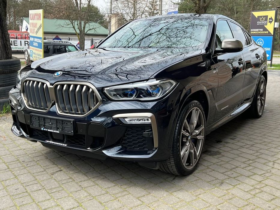 BMW X6M BMW X6 M50d Faktura Vat 23% Salon Polska Bezwypadkowy