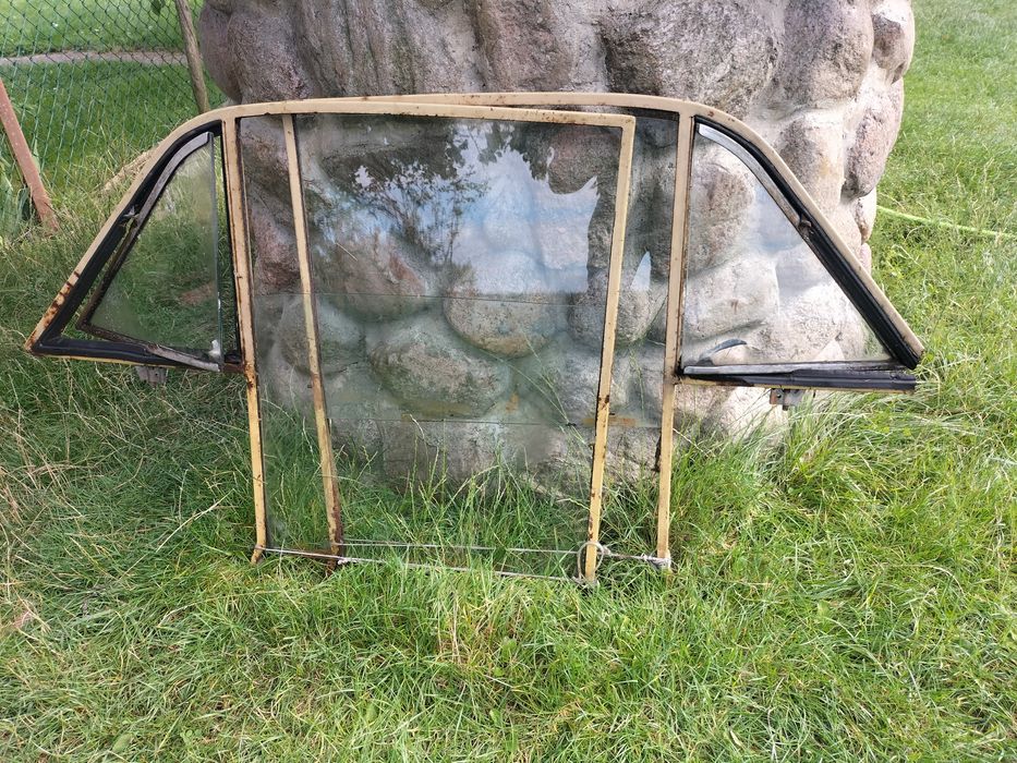 Syrena Szyby+ Siedzenie kanapa do syreny z oparciem oryginalna + fotel