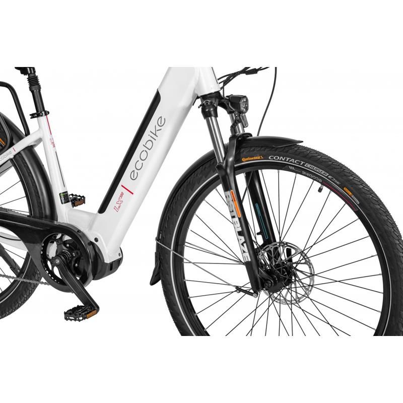 Rower elektryczny Ecobike LX 300 White 499,2 Wh