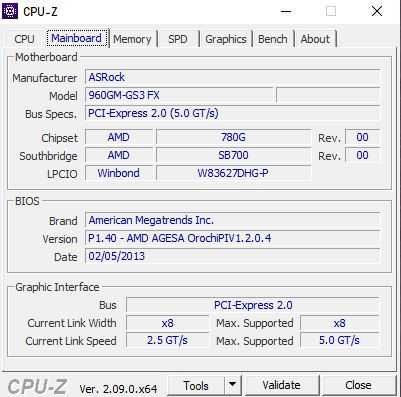 AsRock 960GM-GS3 FX + Athlon II 640 AM3 + Ram ddr3 8Gb