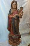 Figura Nossa Sra da Saúde Madeira Séc XIX