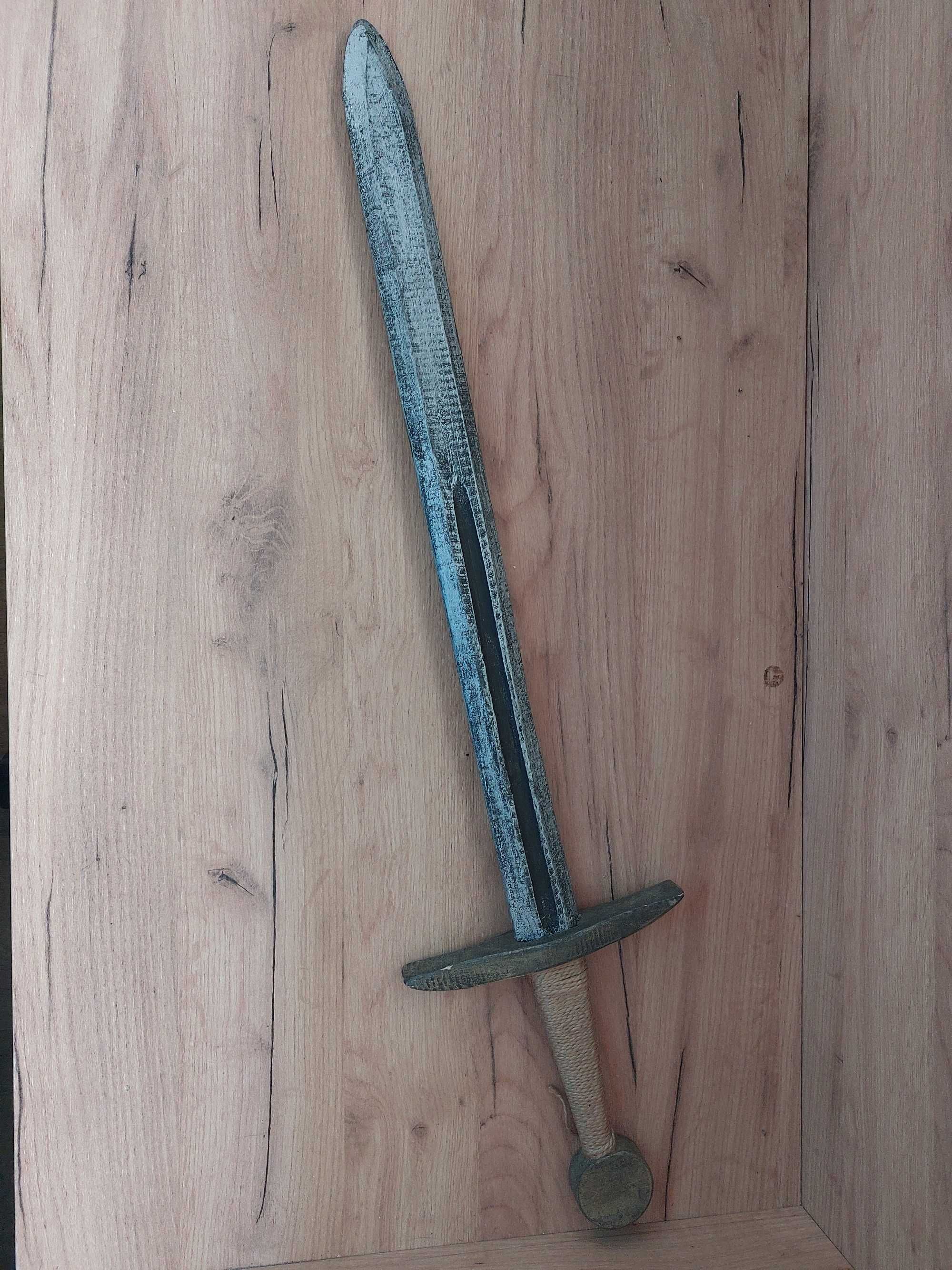 Drewniany miecz długi