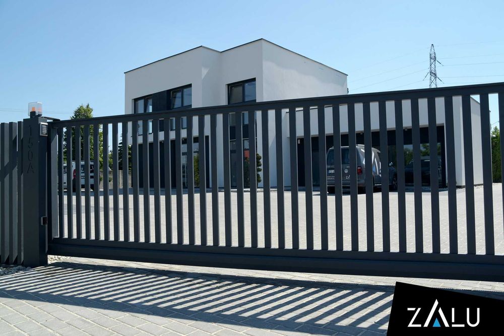 Brama Palisadowa do 5 M światła przesuwna kompletna palisadowa pionowa