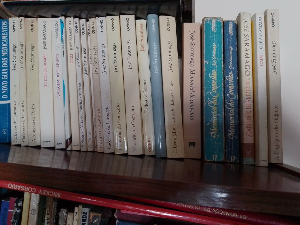Livros Saramago e outros Top Vintage raros neste planeta - Desde 2E.