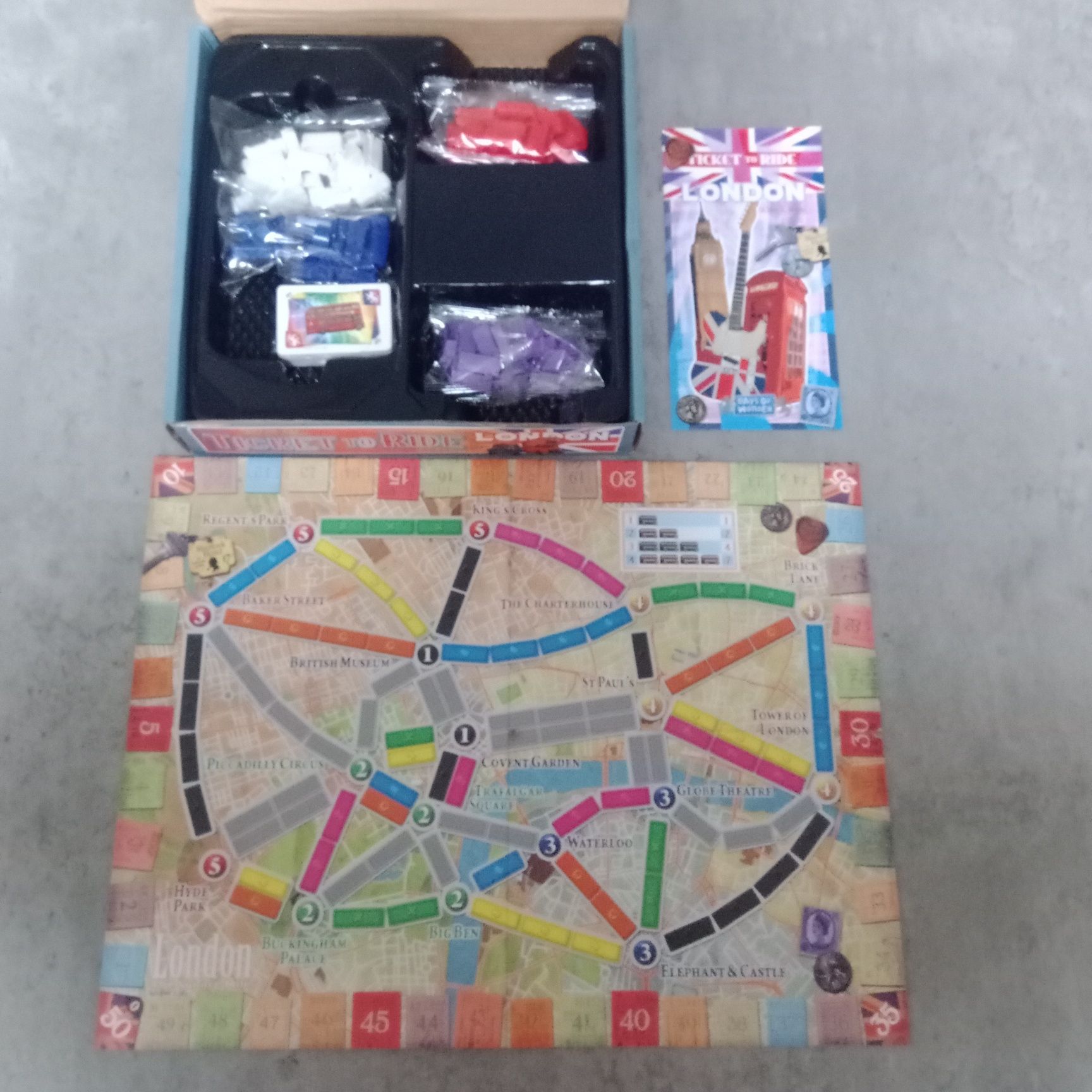 Гра настільна Білет на потяг Ticket to ride London/ New York/Amsterdam