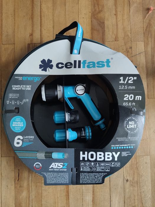 Zestaw zraszający Cellfast Hobby ENERGO 1/2" 20m
