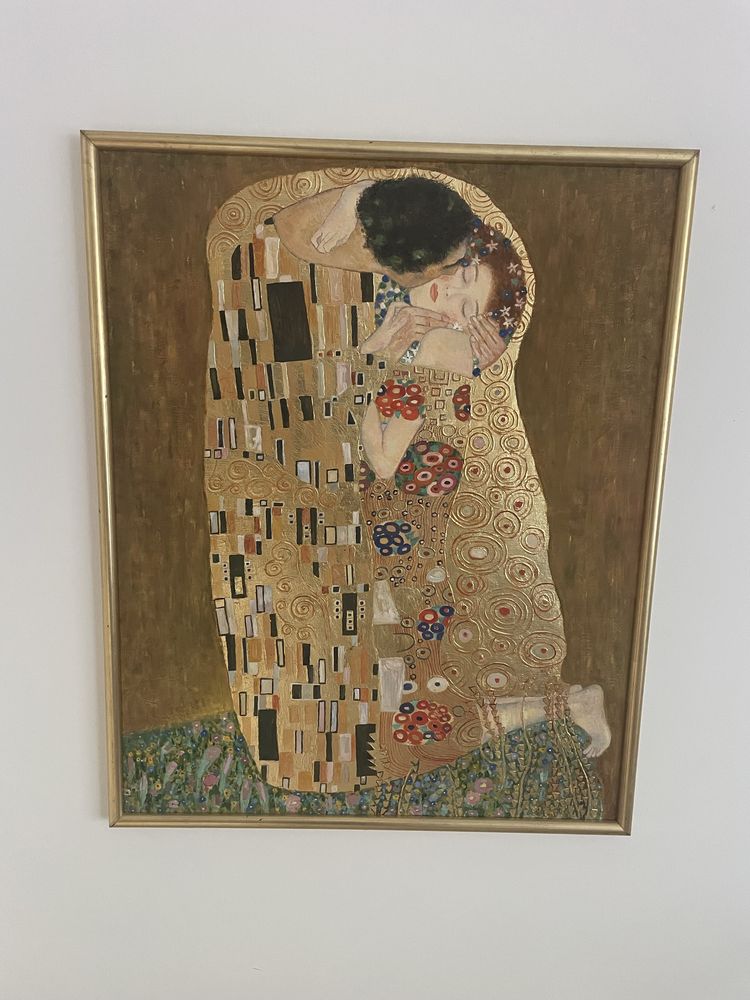 Pocałunek obraz Gustav Klimt 64x84
