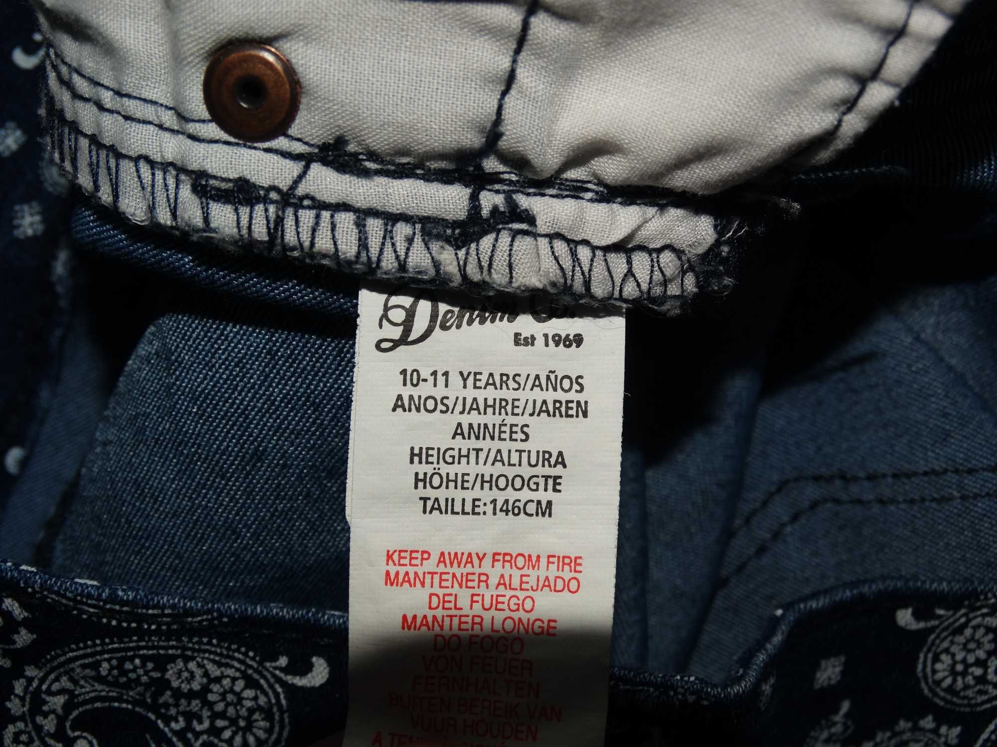 Denim_Fajne jeansowe spodenki na lato _R.146